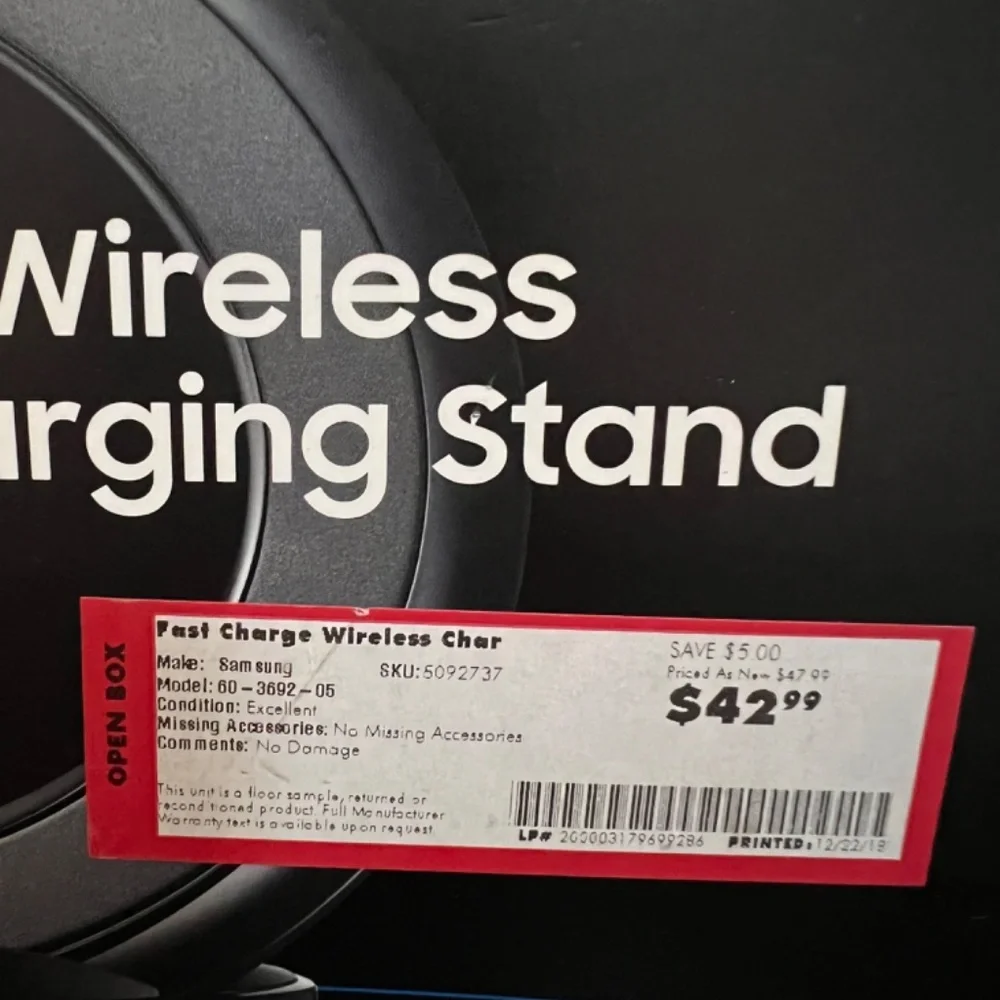 Samsung Wireless Charging Station